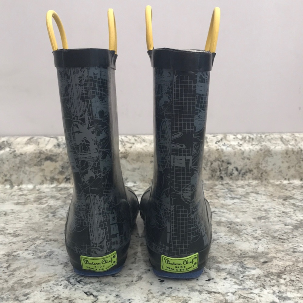 Western Chief Batman Rainboots - Picture 5 of 8